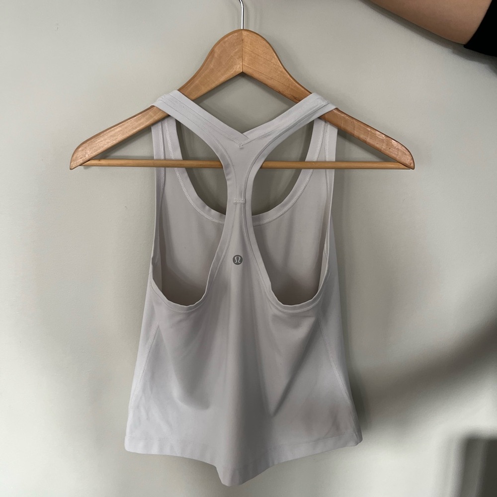 Lululemon Tank Top White Racerback